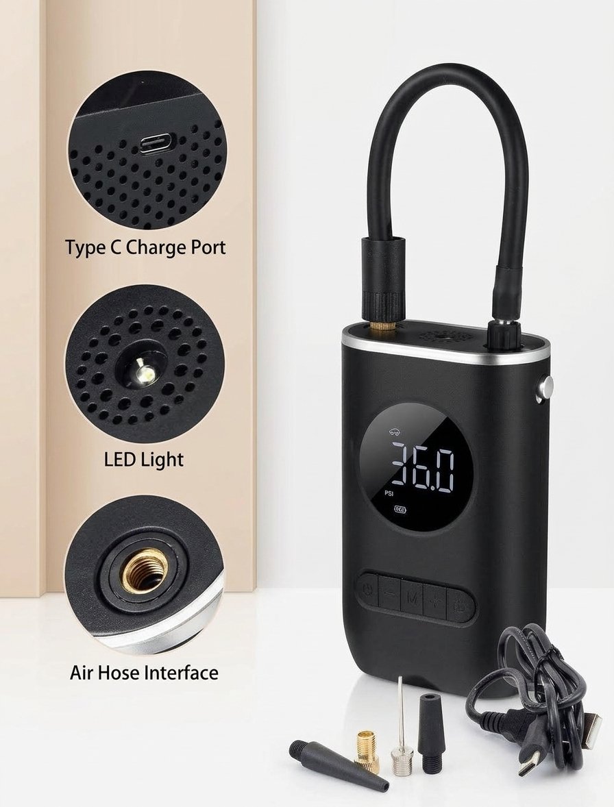 Portable Electric Air Pump - Image 2