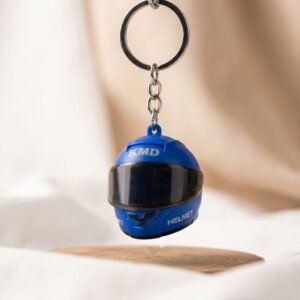 LED Mini Helmet Keychain