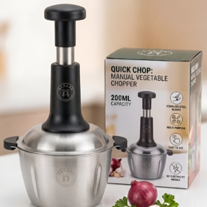 Manual Press Food Chopper