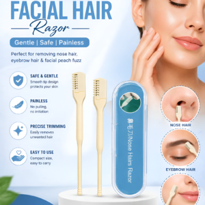 Nose & Facial Hair Razor Set