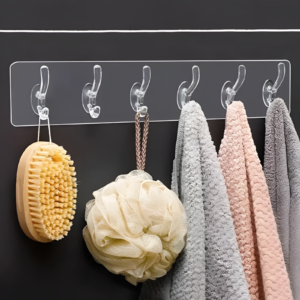 Transparent Adhesive Wall Hook Strip