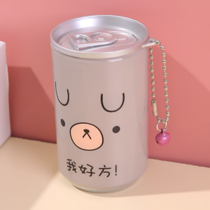 Mini Soda Can Wet Wipes Keychain Set